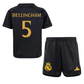Real Madrid Jude Bellingham #5 Rezervni Dres za Dječji 2023-24 Kratak Rukavima (+ kratke hlače)